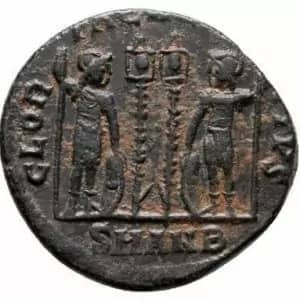 Constantine I – Follis – Two Soldiers (Antioch)